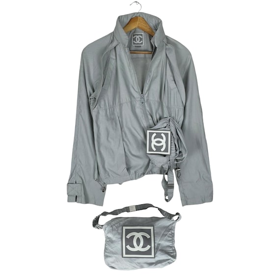 CHANEL SPORTS メッシュアウター CHANEL - CHANEL スポーツ 背面ロゴ メッシュ ジャケットの通販 by