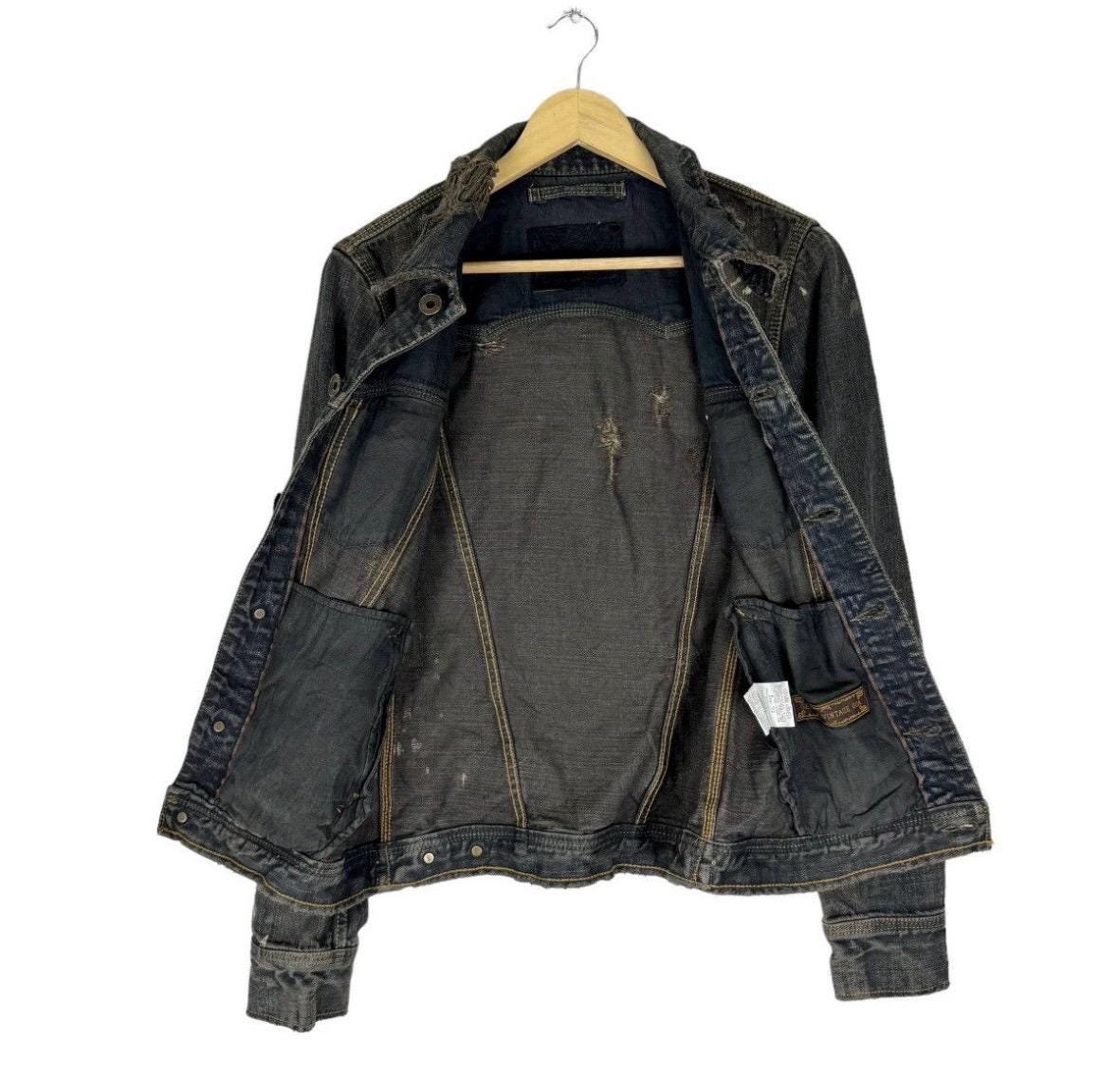 GOA Denim Distressed Type 3 Jacket Japanese Brand (size Small