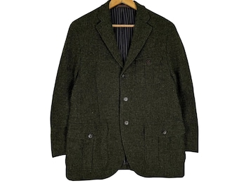 UNITED ARROWS HARRIS TWEED クレイジー ジレ Vintage Harris Tweed Beauty and Youth United Arrows Harringbone