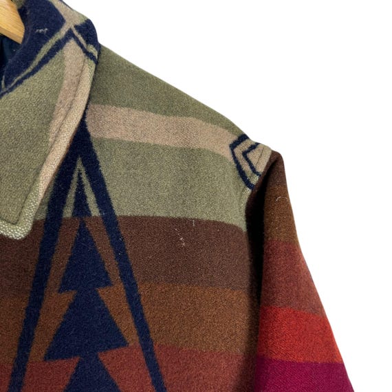 Heritage 80s Pendleton Native Aztec Western Jacke… - image 5