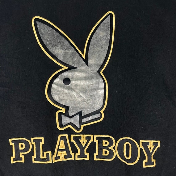 PLAYBOY Sweatshirt Big Bunny Black Colour Sweater… - image 4