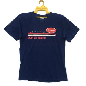 Vintage Snap On Racing Tshirt | Snap On Racing Team Short Sleeve Tshirt