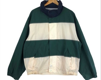 Vintage 90s Tommy Hilfiger Sailing Gear Nylon Windbreaker - Size