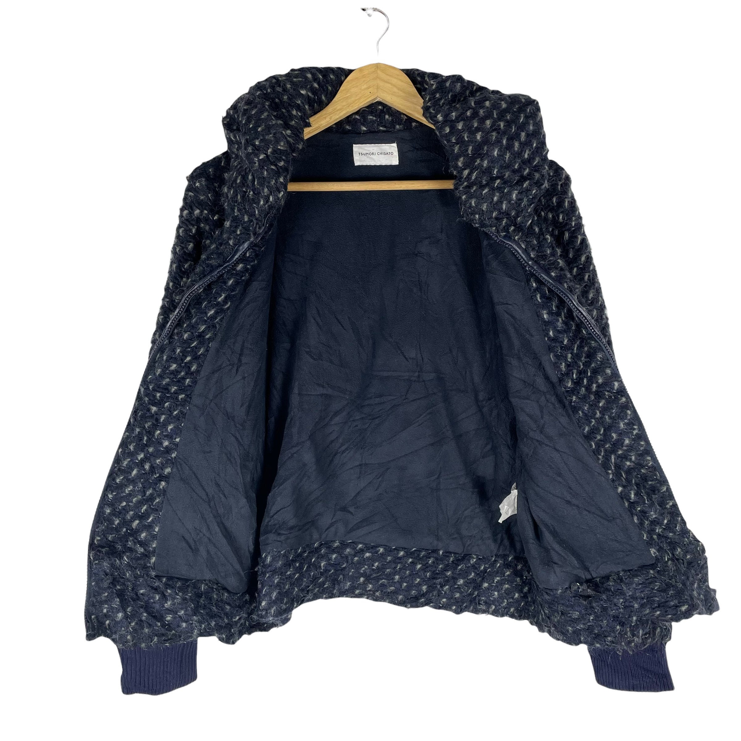 TSUMORI CHISATO Polka Dot Zipper Collar Jacket Issey Miyake
