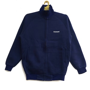 Carhartt Sweatshirt Zipper Jacket Small Spell Out Carhartt Crewneck Pullover Sweater Size Medium