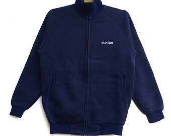 Carhartt Sweatshirt Zipper Jacket Small Spell Out Carhartt Crewneck Pullover Sweater Size Medium