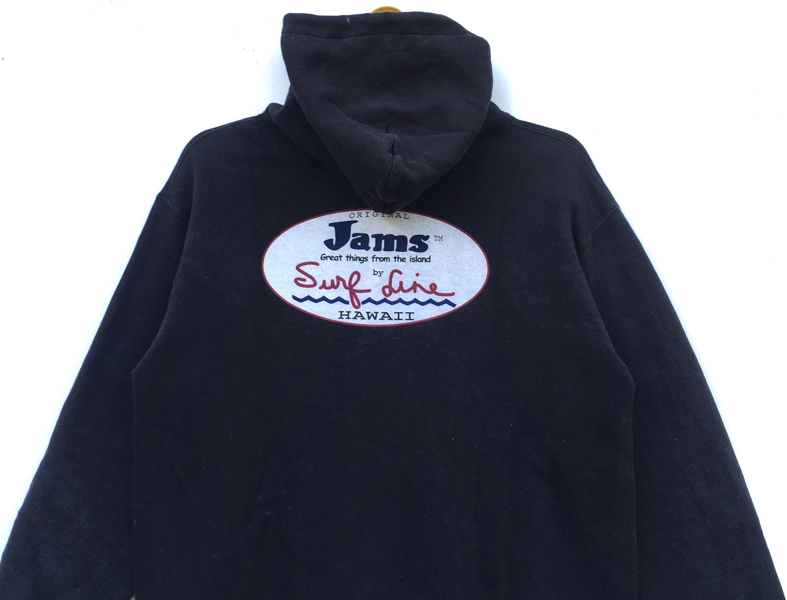 Vintage 90s Mickey Mouse Hoodie: Surf Line Hawaii, Size Medium - Etsy