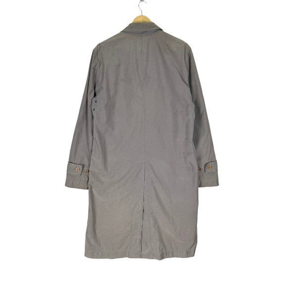 Margaret Howell Overcoat Button Long Trench Jacke… - image 4