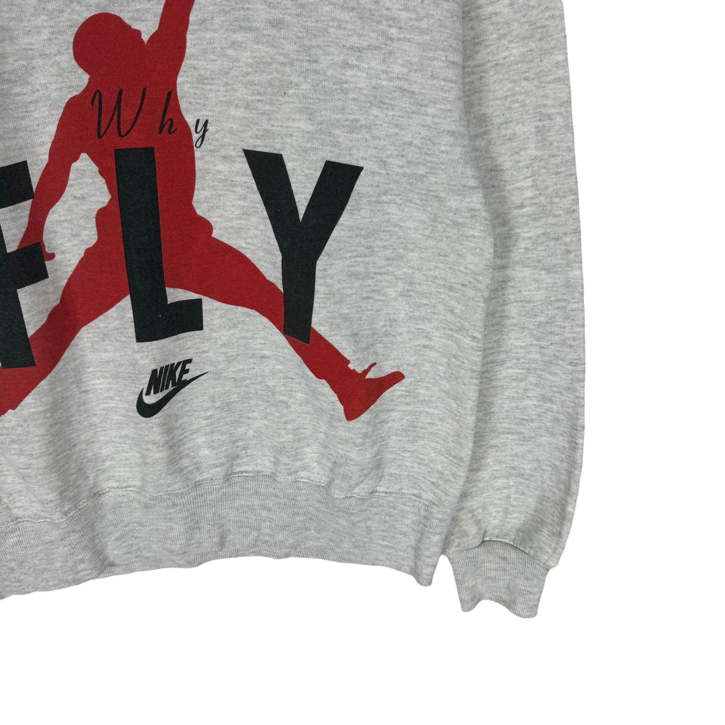 Vintage 90s Nike Michael Jordan Jump Dunk Sweatshirt Chicago