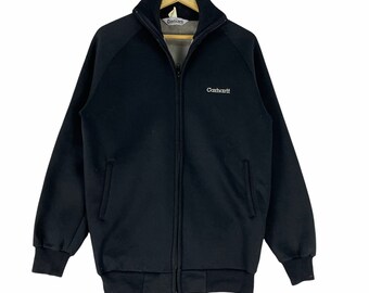 Vintage Carhartt Black Zip Sweatshirt - Size Medium