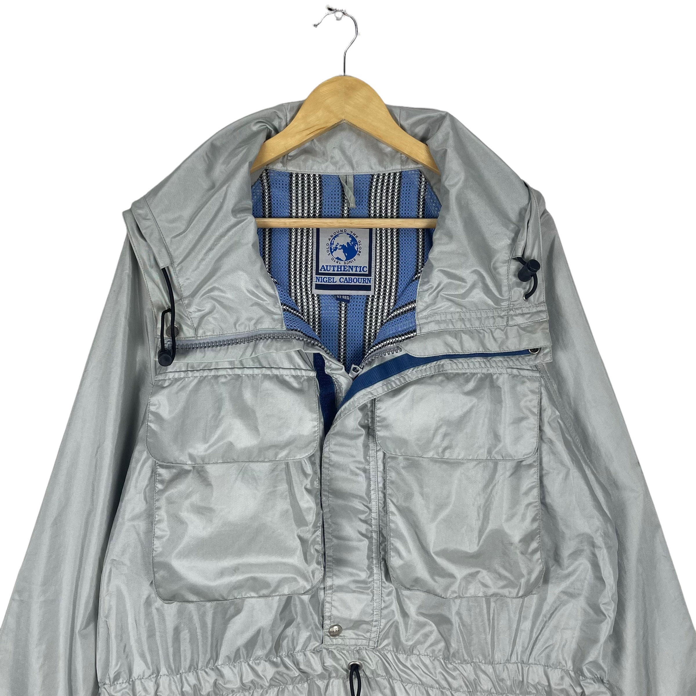 Nigel Cabourn Anorak Parka Jarket Two Pocket Half Zipper