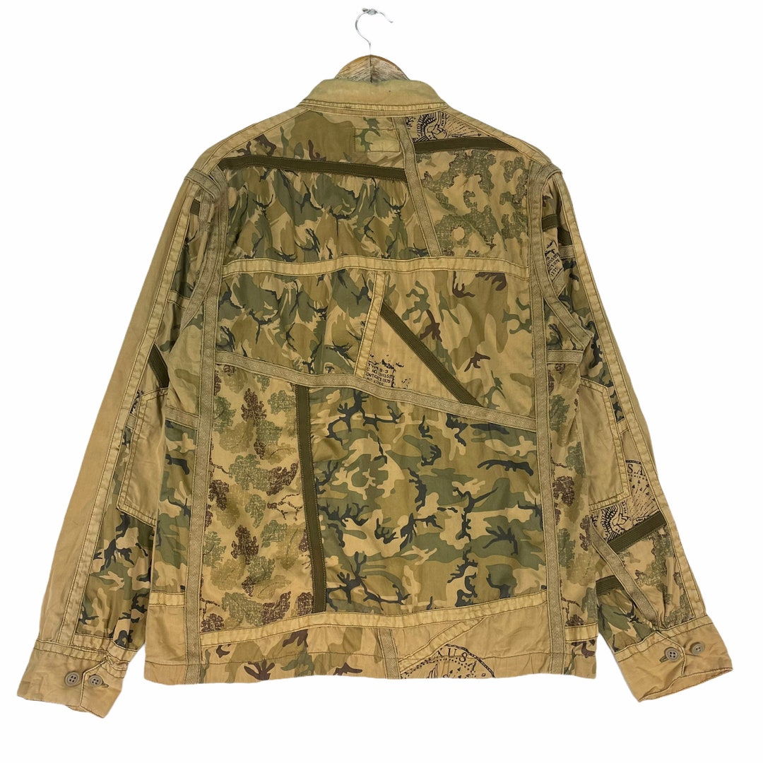 【AVIREX】PLEATED CAMO MIX GATHER POCKET ONE PIECE PLEATED CAMO MIX GATHER POCKET ONE PIECE/プリーツカモ