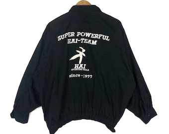 Vintage 80s HAI Sporting Gear by ISSEY MIYAKE Bomber Light Vintage 80s HAI Sporting Gear by ISSEY MIYAKE Bomber Light