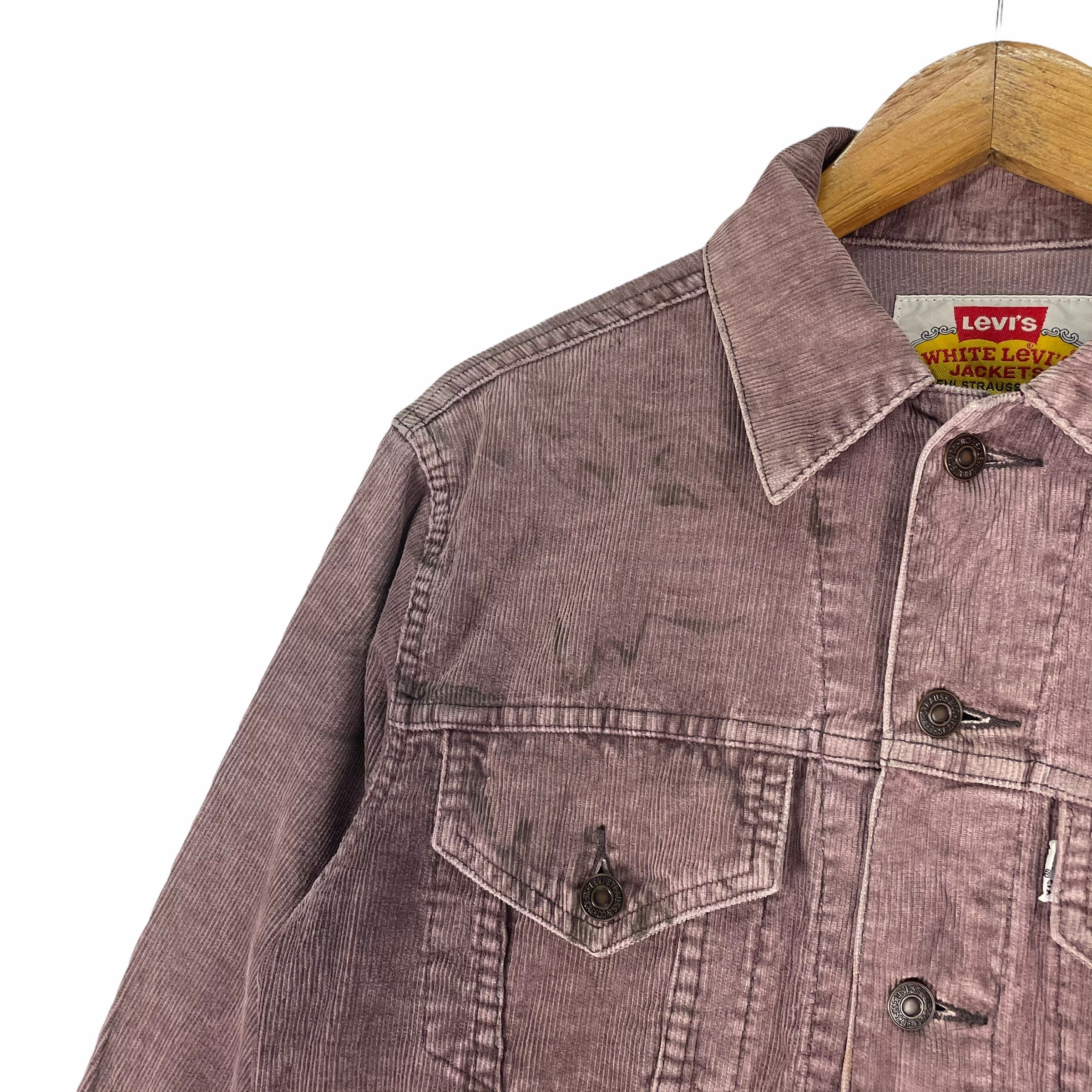 90s Levi's 70505 Trucker Jacket corduroy Vintage 60s Levis Big E