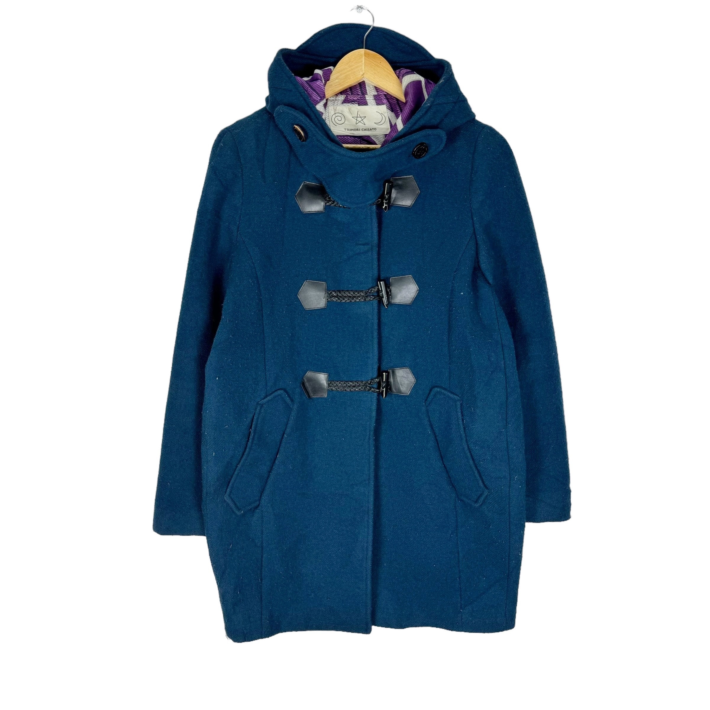 ツモリチサト ウール ダッフルコート：日本人デザイナー パーカー