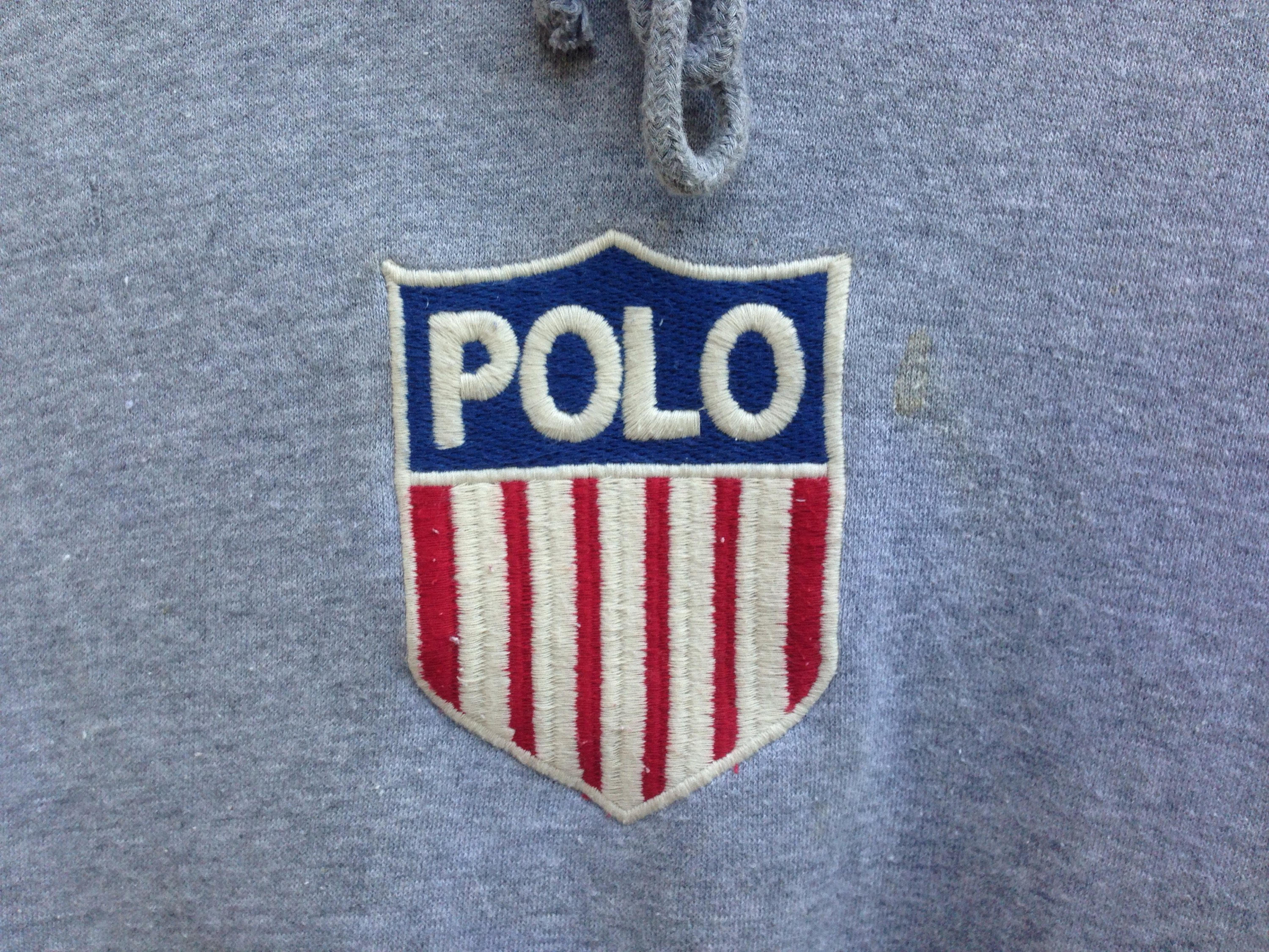 POLO RALPH LAUREN kswiss パーカーM size Vintage Polo by Ralph Lauren K Swiss Hoodie Sweatshirts Logo
