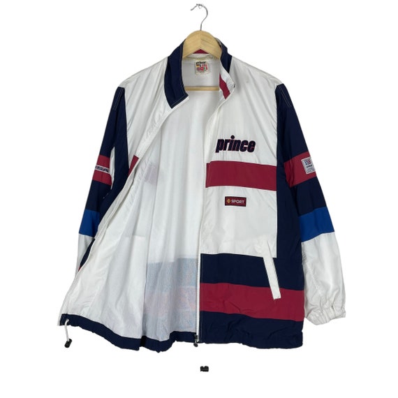 Vintage 90s Prince Usa Tennis Team Jacket Zipper … - image 6