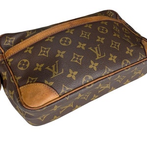 Louis Vuitton, upcycled, handpainted jungle print cosmetic pouch — Artistic  Love Affair