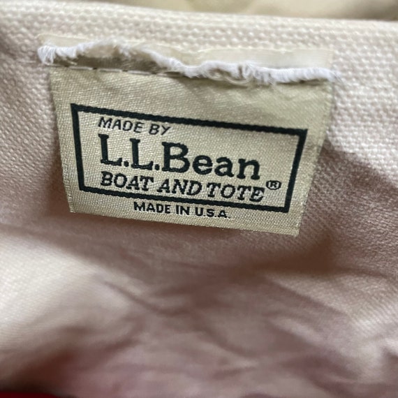 Check out my vintage L.L Bean Boat & Tote Bag! Made in USA : r/vintage