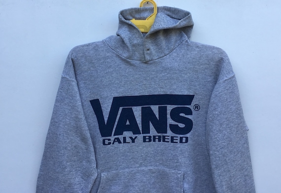 Vintage 90s VANS Hoodie Sweatshirt Caly 