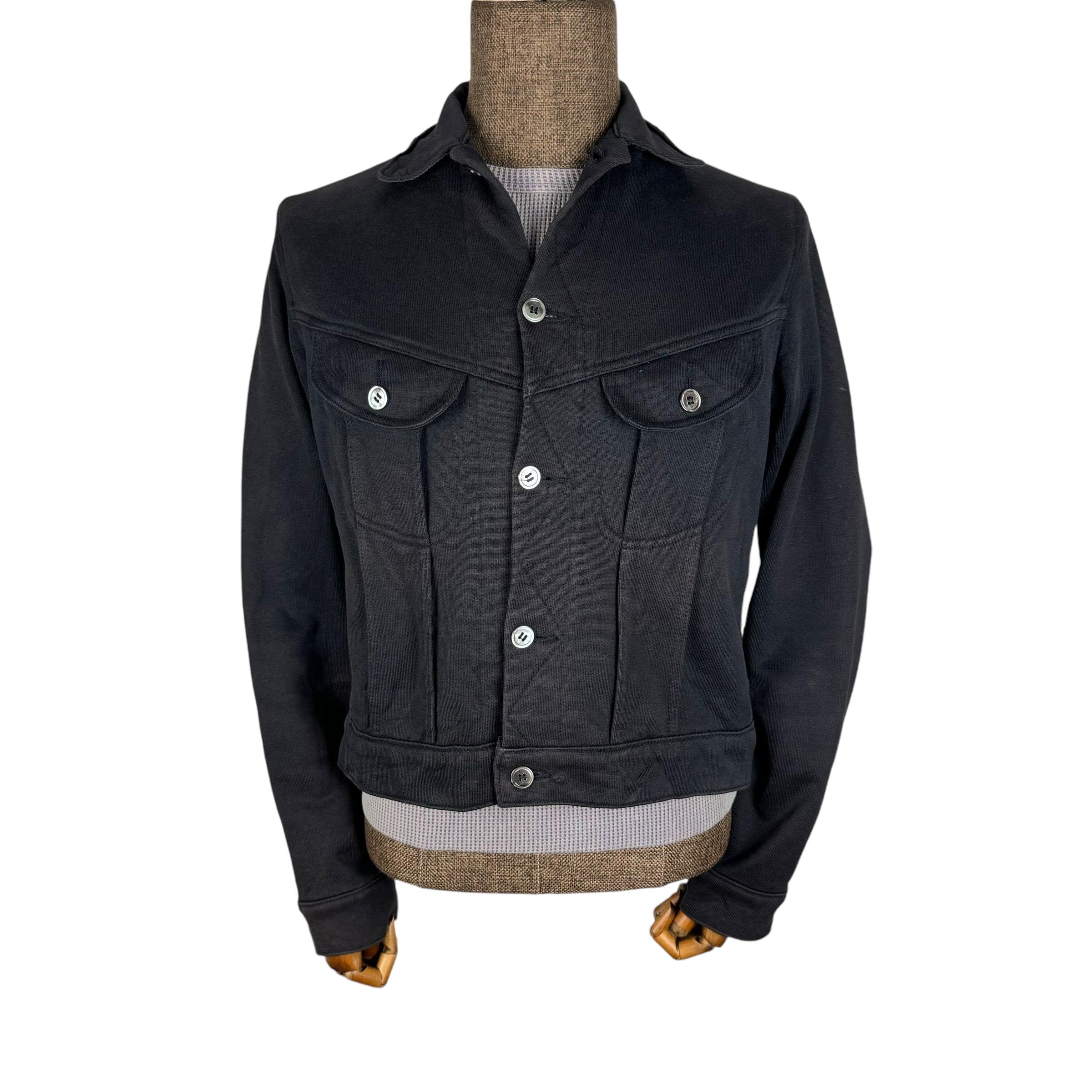 COMME Des GARÇONS Junya Watanabe Trucker Jacket - Faded Black
