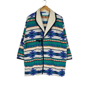 United Colours Of BENETTON Bath Pop Art Native Multicolour Jacket Size Large