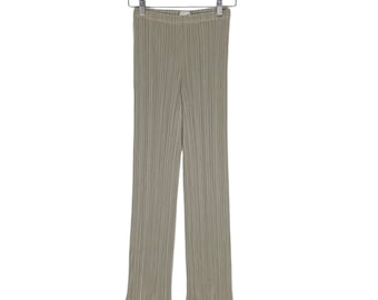 PLEATS PLEASE Issey Miyake Pants Pleated Japan Grey Colour Women Fashion Designer