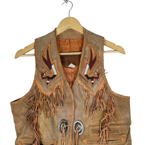 MEALEY'S PITIC LEATHER フリンジ ベスト　ブラック MEALEY\\\u0027S PITIC LEATHER HAND CRAFTED ベスト