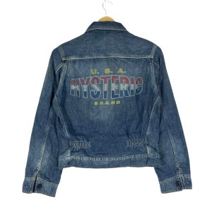 Hysteric Glamour Denim Jacket - Etsy