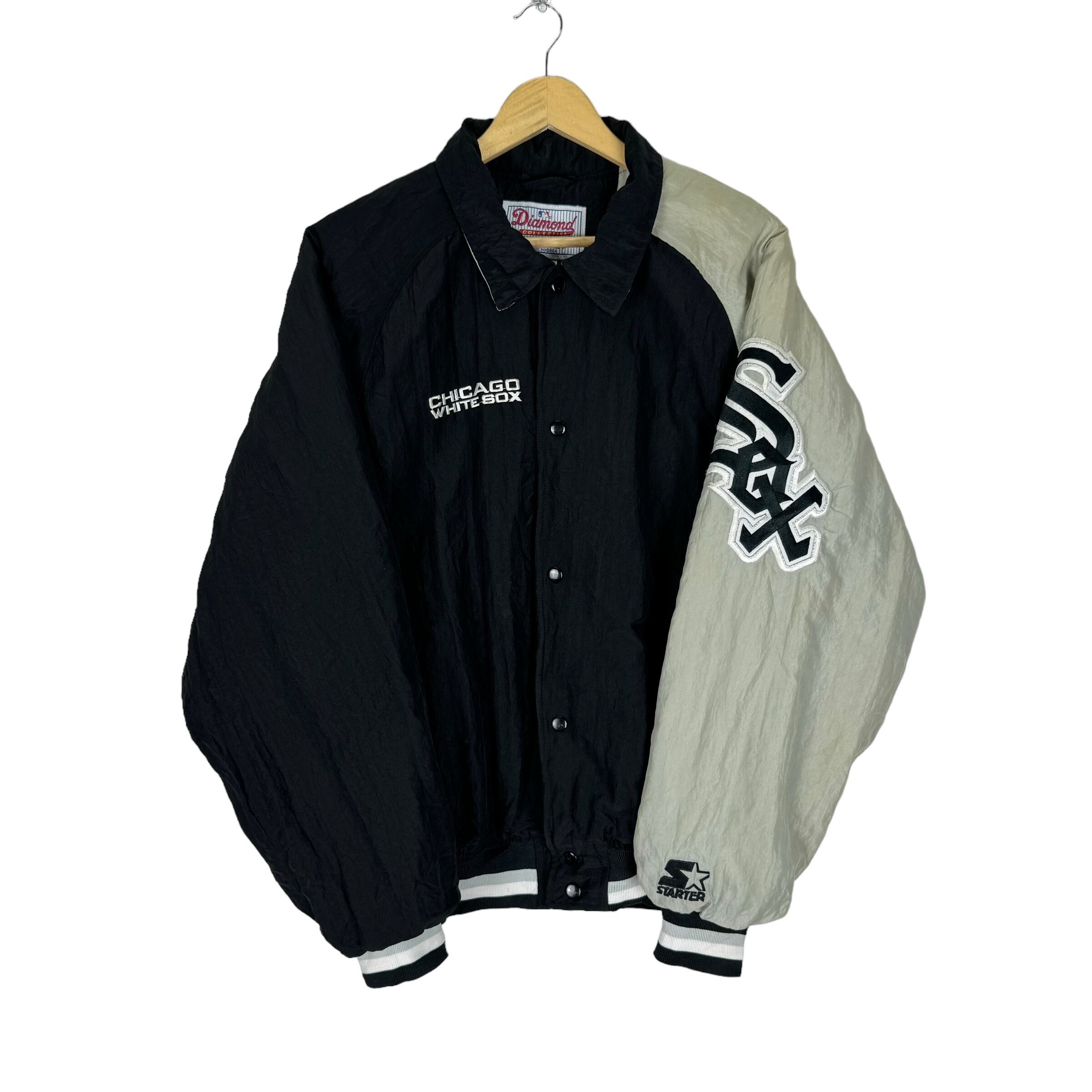 90s White Sox Jacket - Etsy 90s White Sox Jacket - Etsy