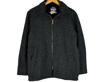 Vintage Woolrich Wool Jacket, Tartan Plaid, Made in USA - Etsy