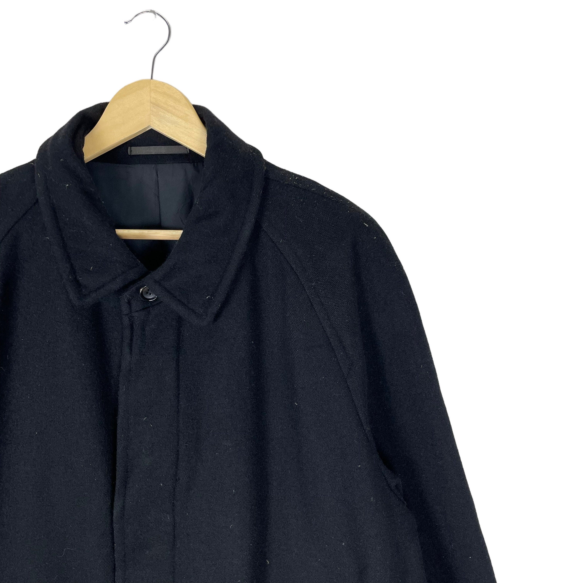 ヴィンテージ 90 年代 Comme Des Garcons Homme ウール ロング コート