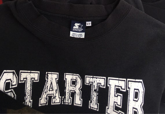 Rare!! Starter Sweatshirts Athletic Dept Spell Ou… - image 3