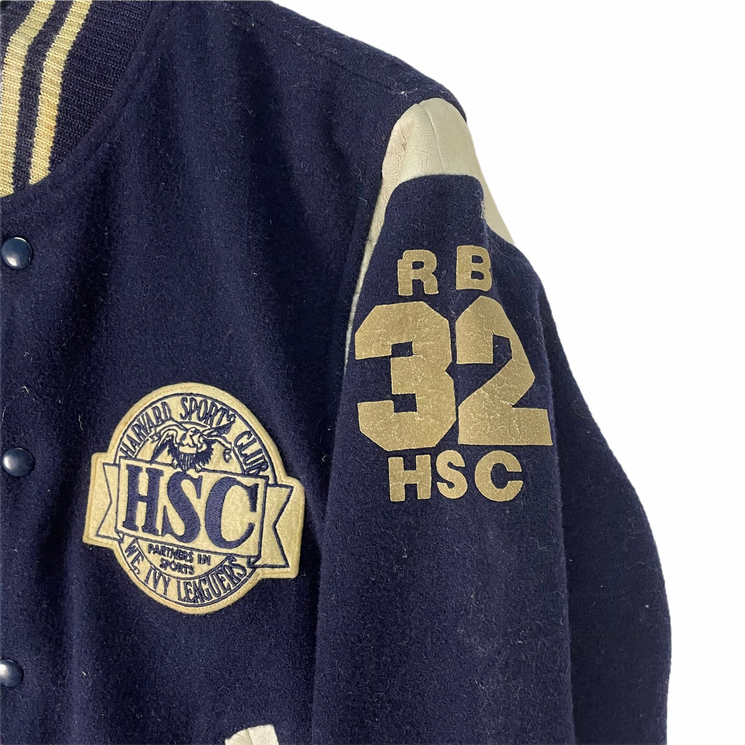 Vintage 90s Harvard University Wool Varsity Jacket - Size Small - Etsy