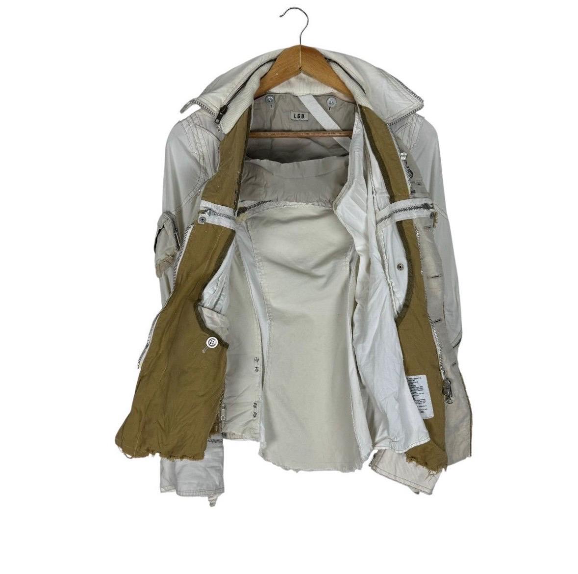 Vintage L.G.B Parachute Holster Jacket: Detachable Pockets