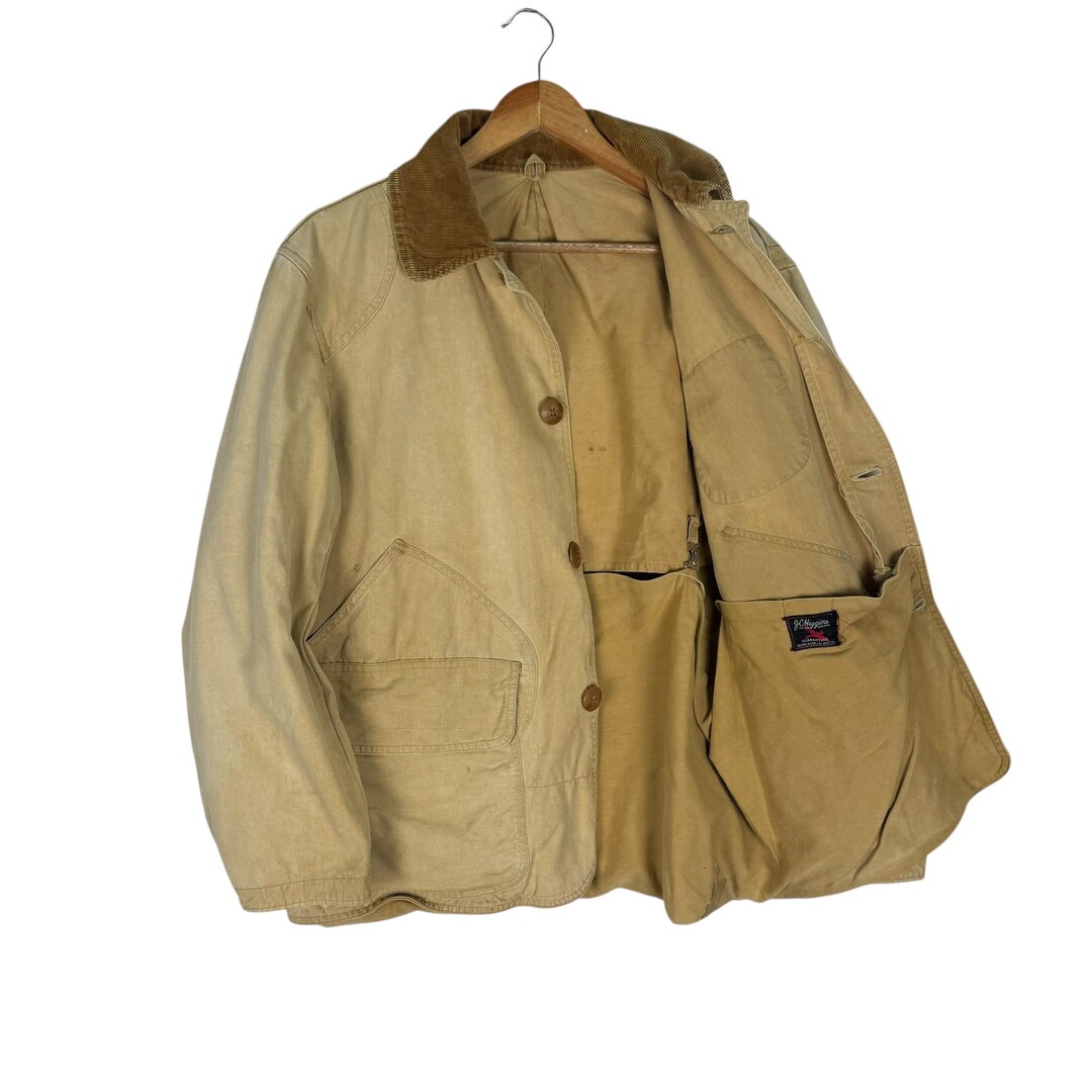 Vintage 50s JC Higgins Canvas Chore Jacket: Sears Roebuck Hunting