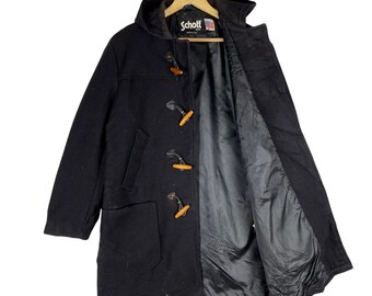 OHTORO Boucle Duffle Coat ブラック OHTORO Boucle Duffle Coat ブラック Women's Classic Fit