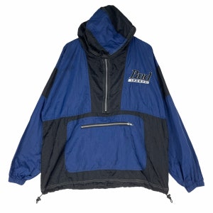 BUDWEISER Anorak Half Zip Windbreaker Jacka Storlek Stor