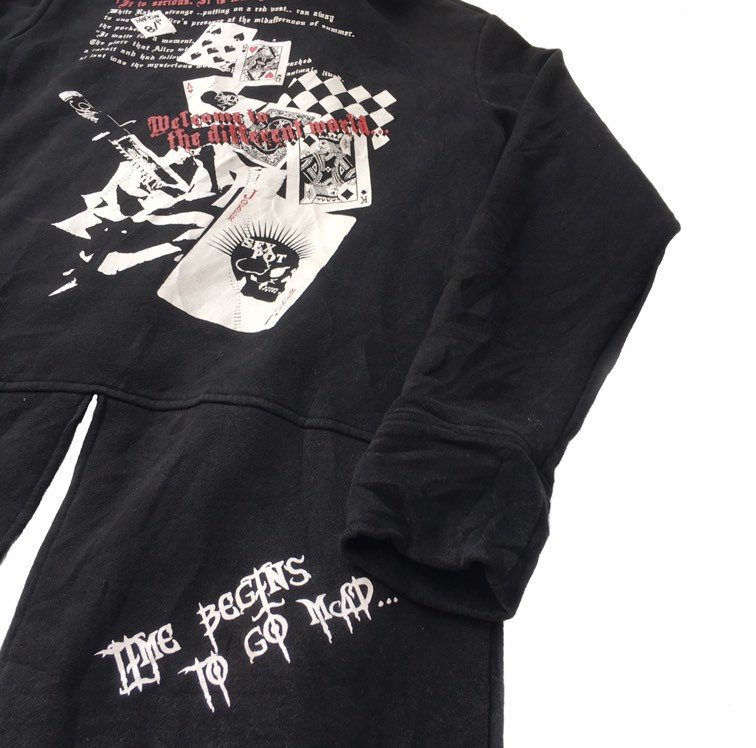 SEX POT REVENGE Sweatshirt Hoodie Skull 