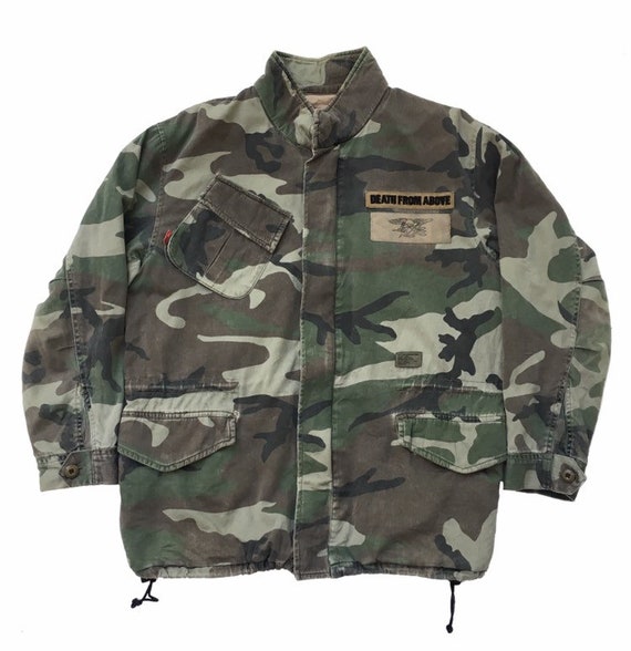 Wtaps X Neighborhood M65 Camo Jacket Death From Above Military - Etsy