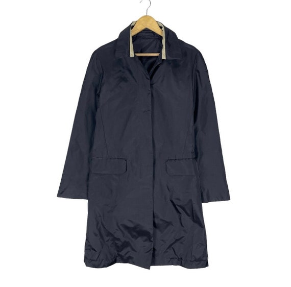 ジャケット・アウター HELMUT LANG 1997s Archive Nylon Jacket Vintage 90s Helmut Lang Nylon Jacket: Striped Collar, Size 40