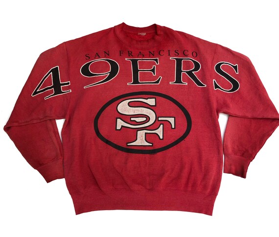 Vintage 90s 49 ERS San Francisco Sudadera NFL Equipo de Fútbol | Etsy México