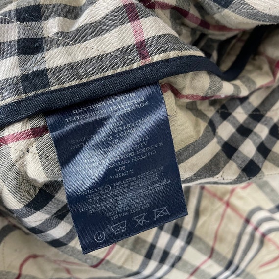 Vintage 90s Burberrys Quilted Jacket Nova Check England Size Vintage 90s Burberrys Quilted Jacket Nova Check England Size