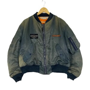 AVIREX Limited Usa Jacket MA-1 Military Flight Bomber Tactical