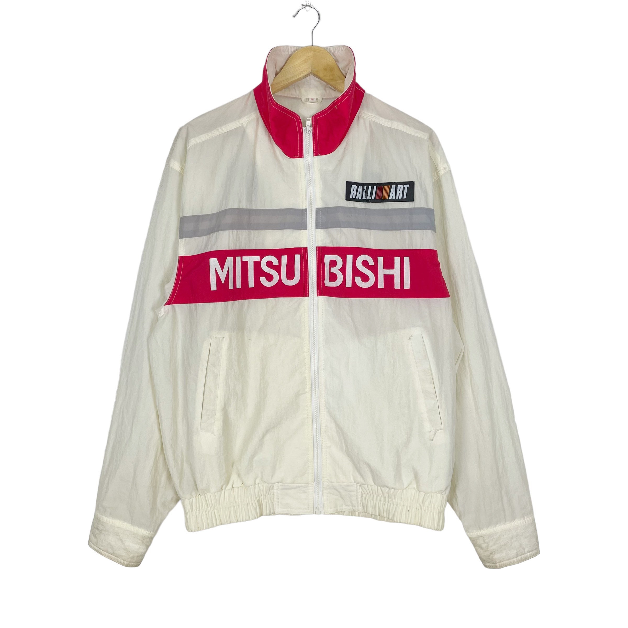 Vintage 90s Ralliart Mitsubishi Jacket Racing Team Motorsports