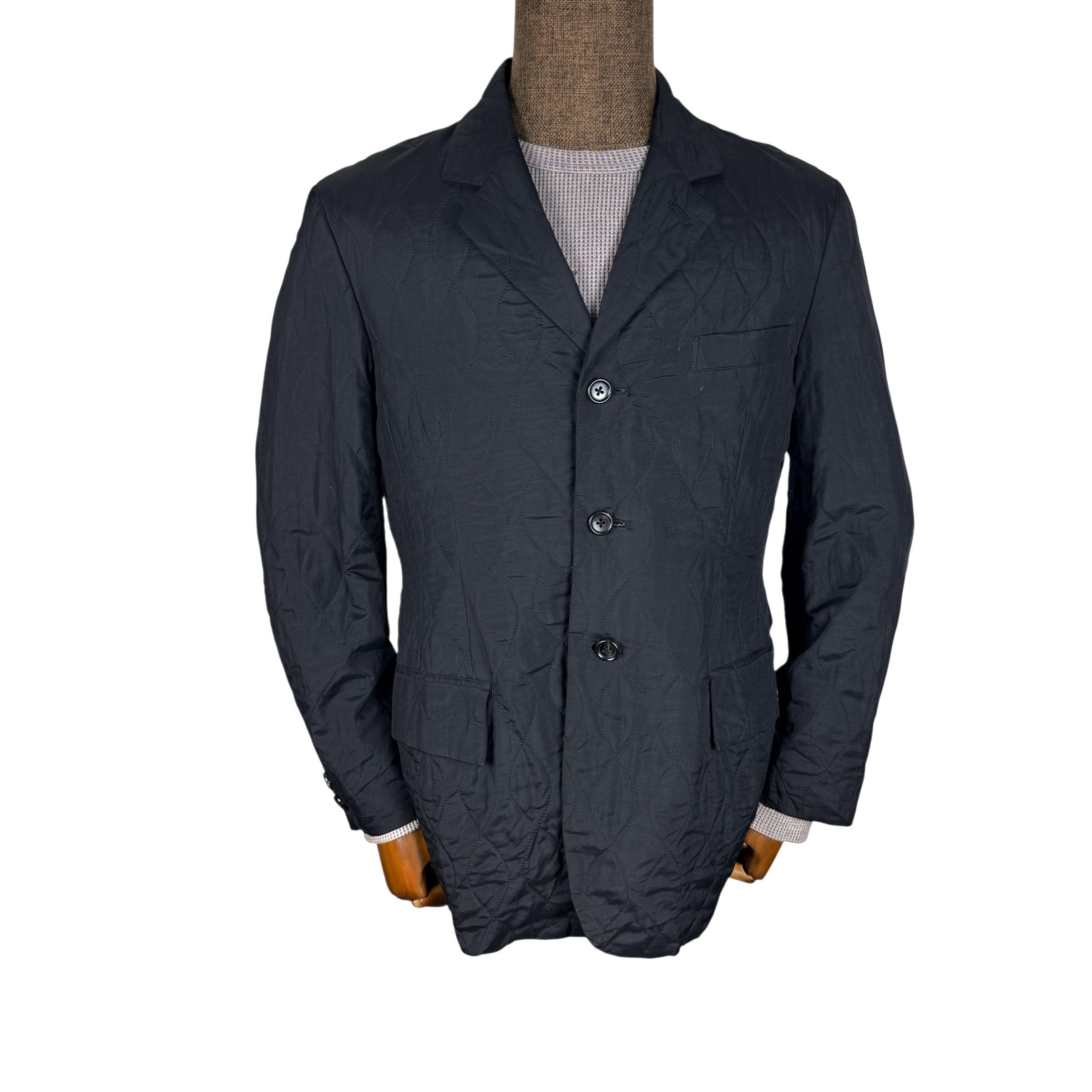 Vintage Yohji Yamamoto Y's for Men Silk Quilted Blazer - Size