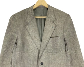 [Vintage] 90s asymmetry wool-Coat 日本製 Yuji Yamada 90s Folded Effect Tailored Coat – HUIBEN