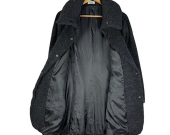 希少　plantation　プランテーション　イッセイミヤケ　ウールコート　ＬＬ 検 ファッション 80's Plantation プランテーション イッセイ