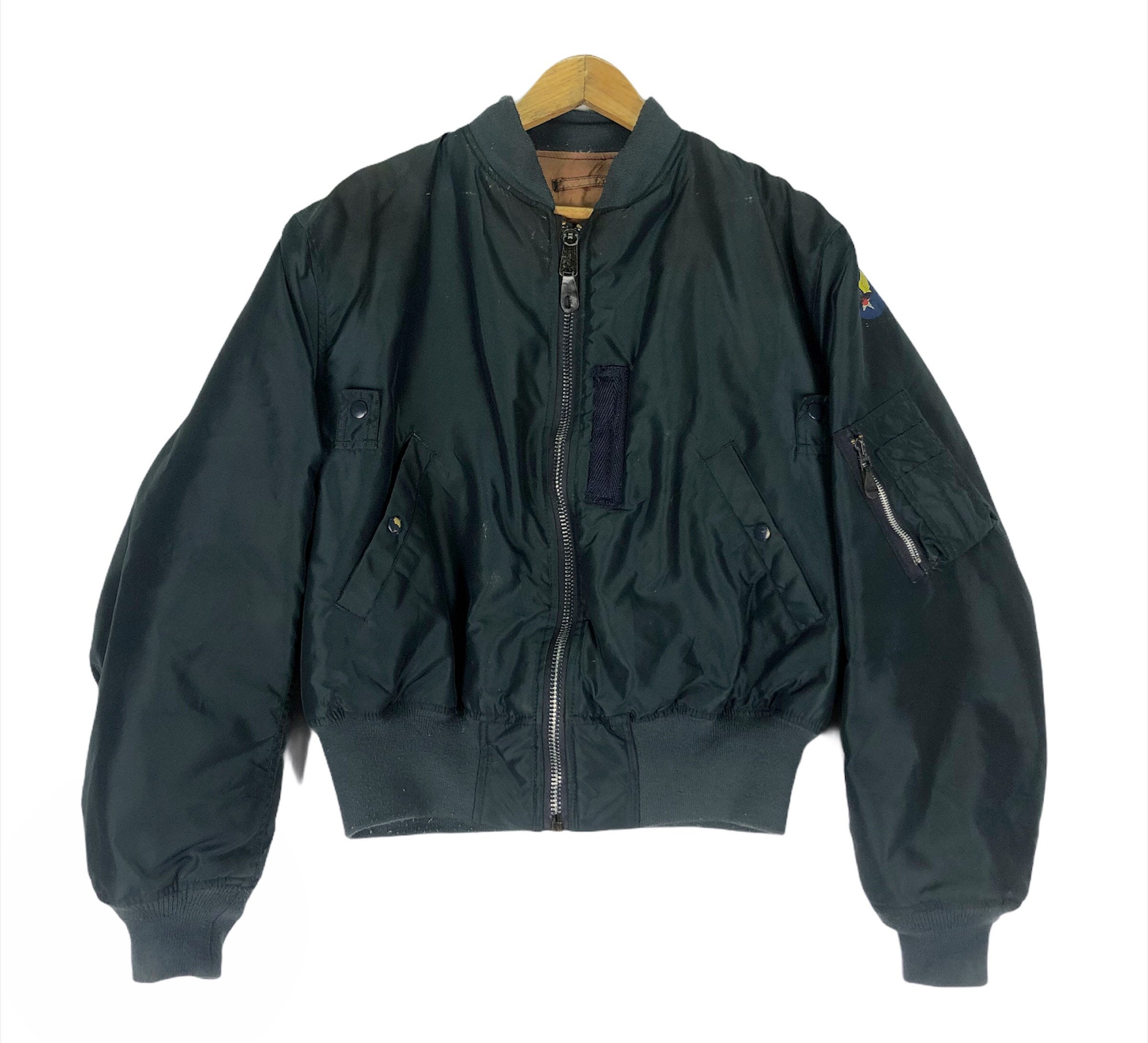 90'sdead! ma-1 flight jacket made in usa