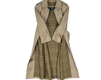 ヴィンテージ バーバリー ノバチェック ウールコート レディース